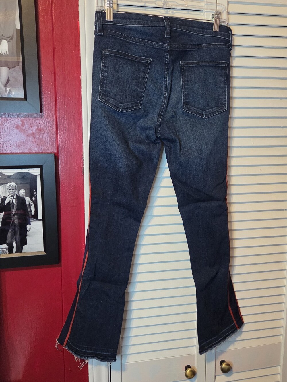 Excellent condition! Veronica Beard Carolyn Baby Boot Jeans Midnight, Size 28 - Picture 10 of 13